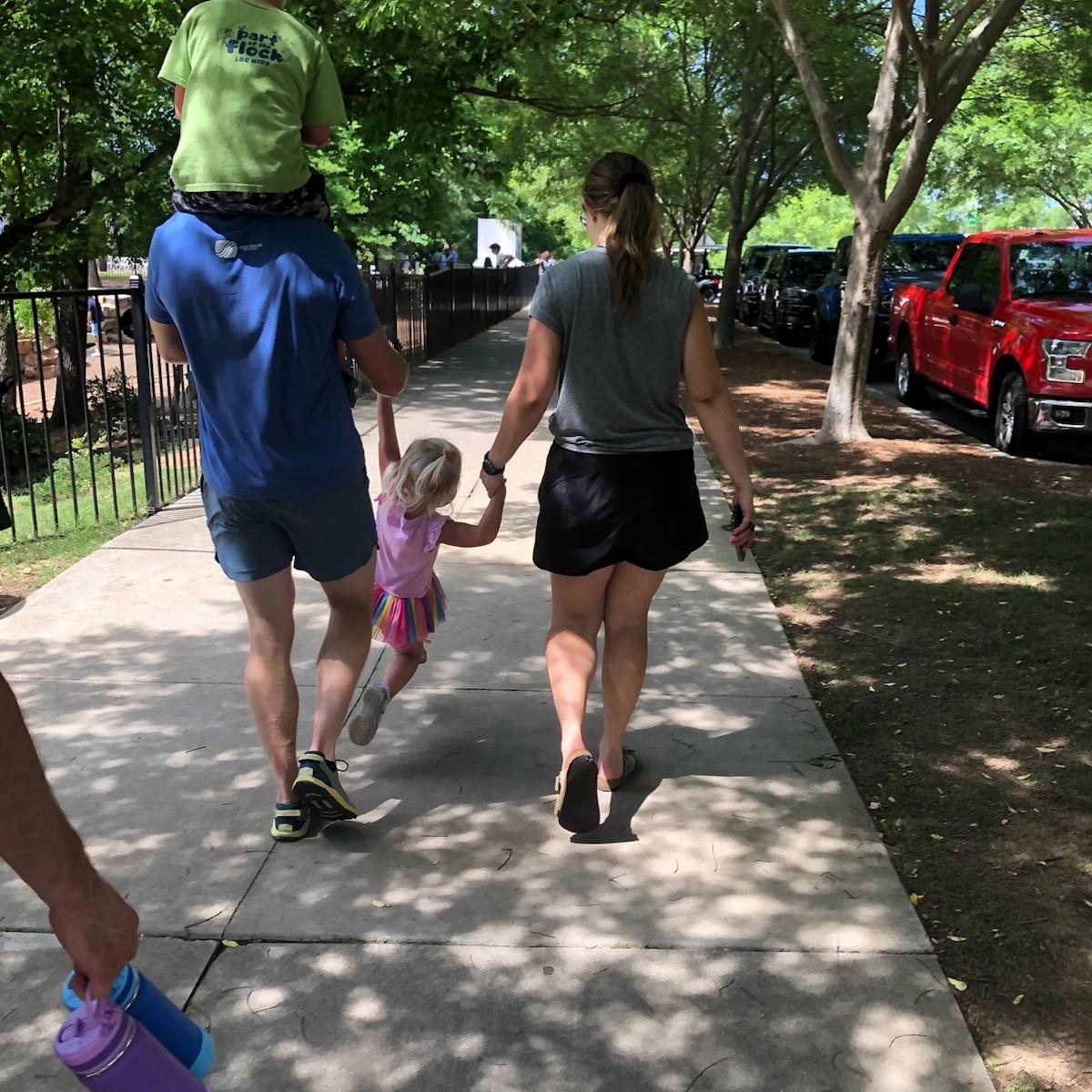 Hanging out with Rich’s family in Georgia!