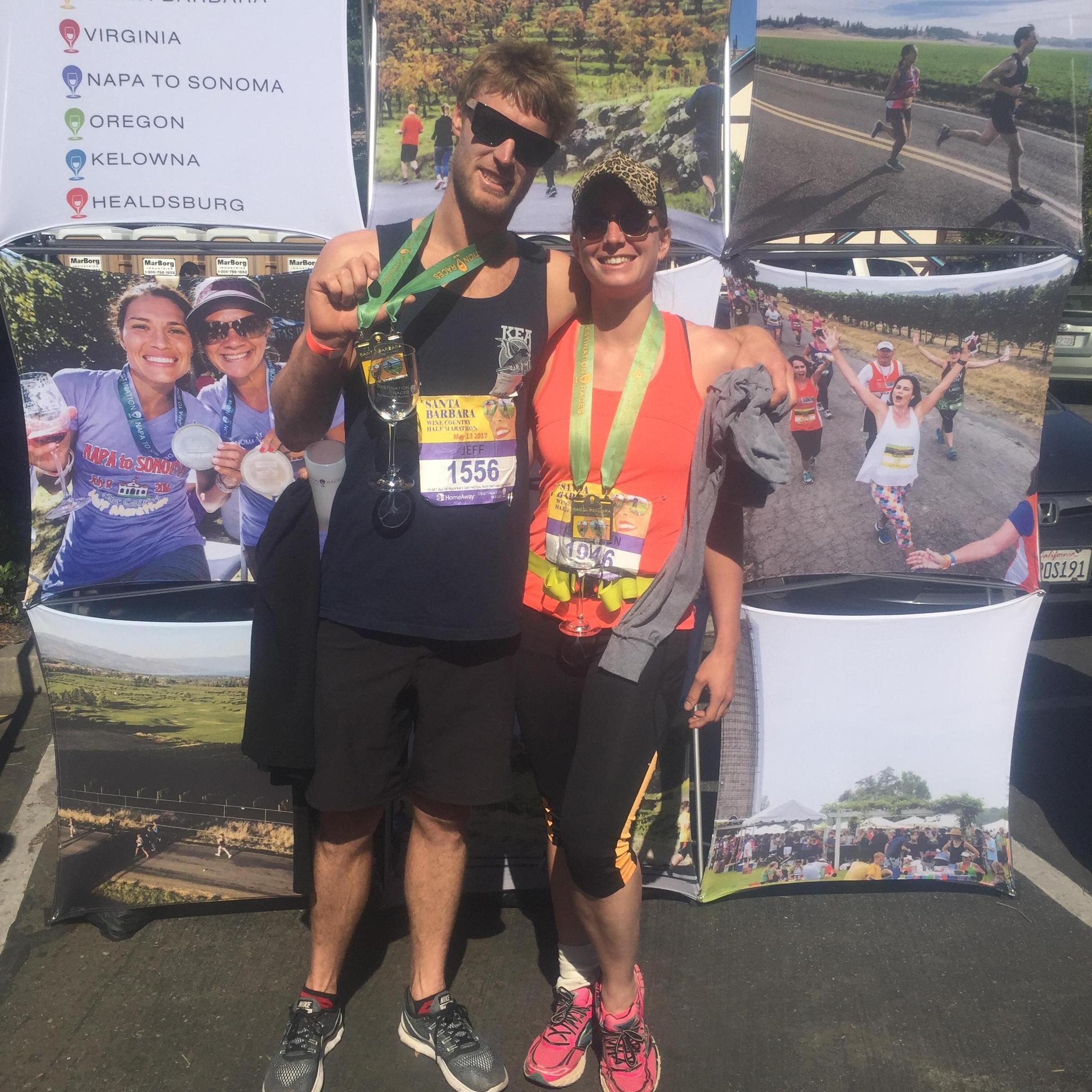 Post Wine Country half Marathon