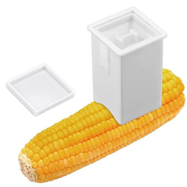 Aodaer Butter Spreader Plastic Butter Spreader with Built-in Cover Corn Cob Butter Holder Spreads Butter Dispenser on Pancakes, Waffles, Bagels and Toast