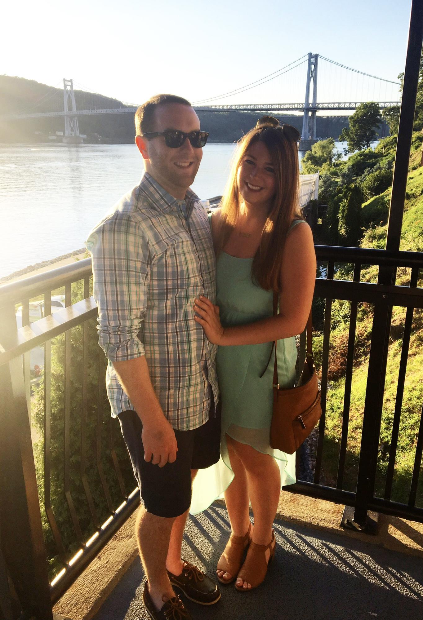 Celebrating our first anniversary together in 2017