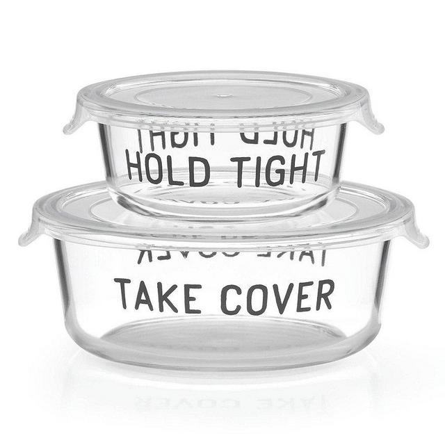 kate spade new york All in Good Taste Round Food Storage Container Set