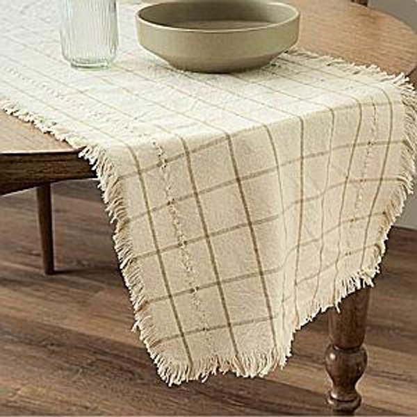 Woven Grid Table Runner