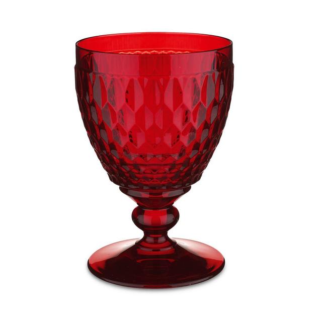 Villeroy & Boch Boston Water Goblet, Red