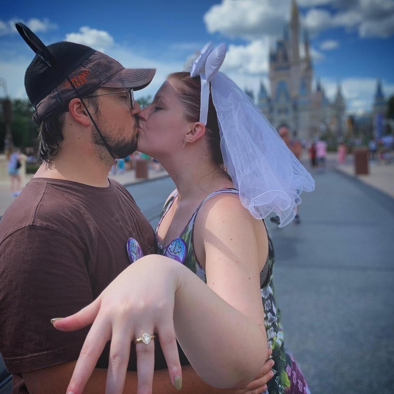 Engaged at Disney, July 2019.