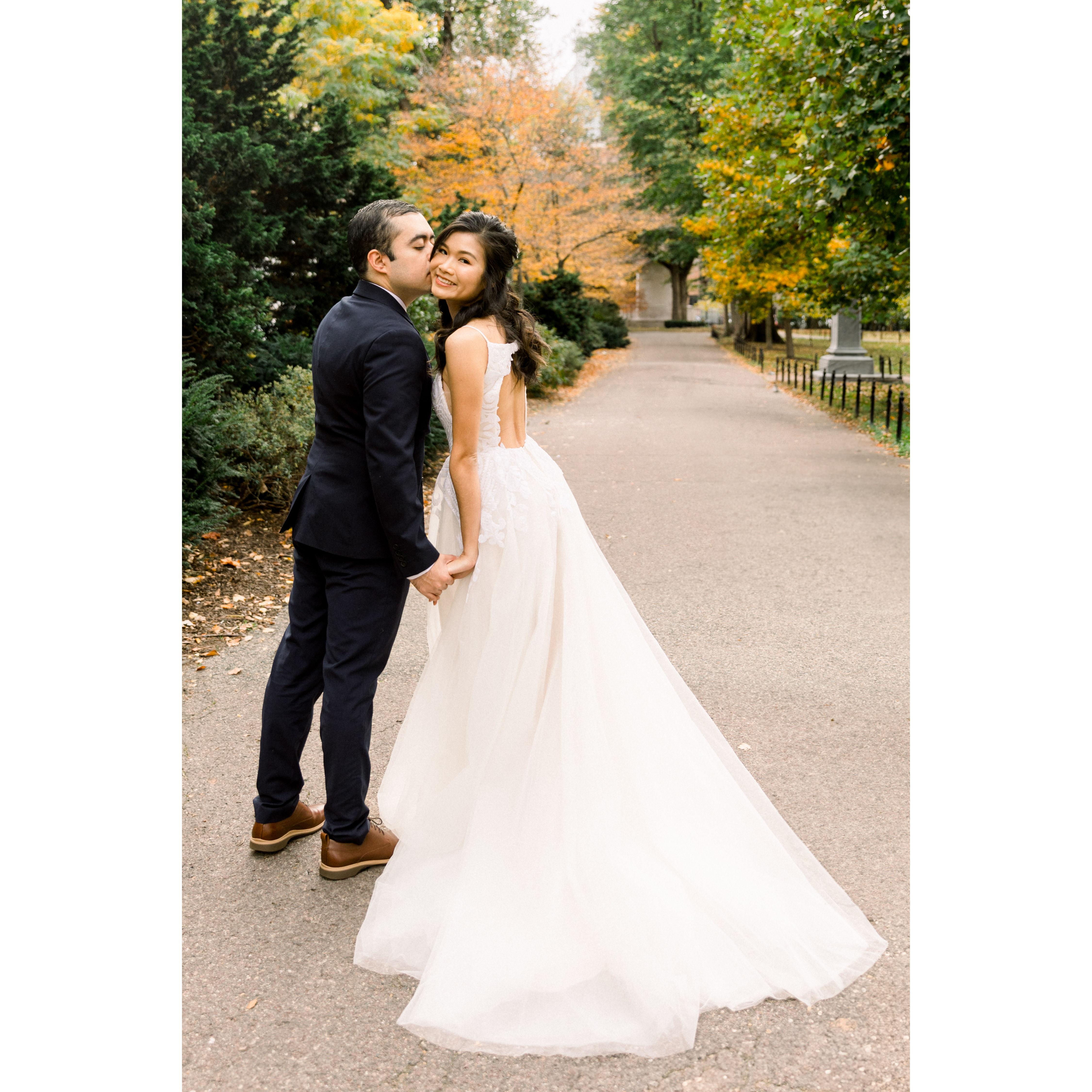 Another pose at the garden