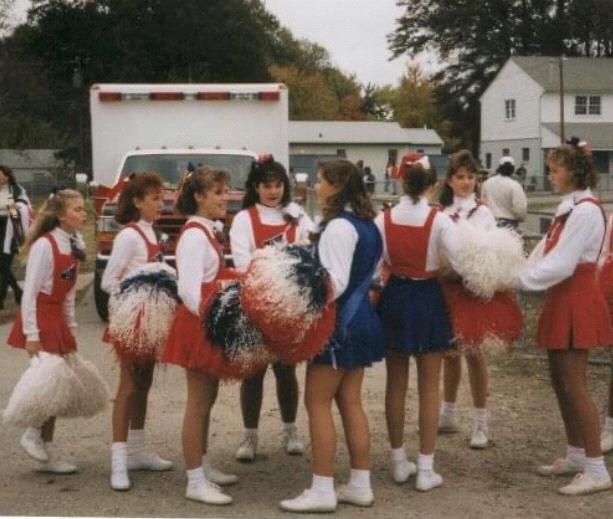 Captain of the All-Star cheer squad. Guess the head cheerleader ended up with the football player after all.