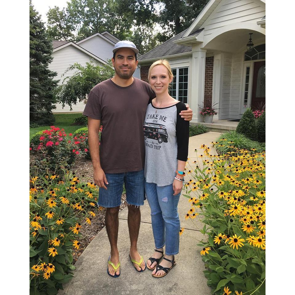 About to leave Fort Wayne for our road trip to move Katherine back to Los Angeles.