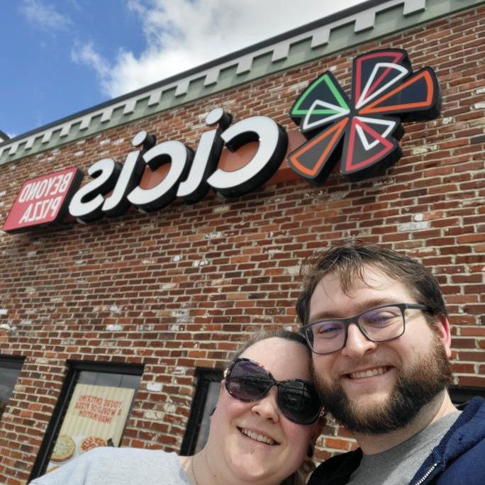 We discovered a shared love of cheap, buffet pizza -- but we have to go to Cincinnati to get it!