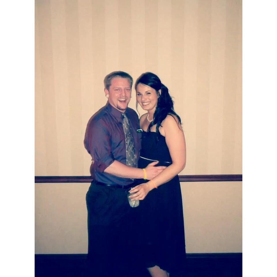 At my brother's wedding reception!