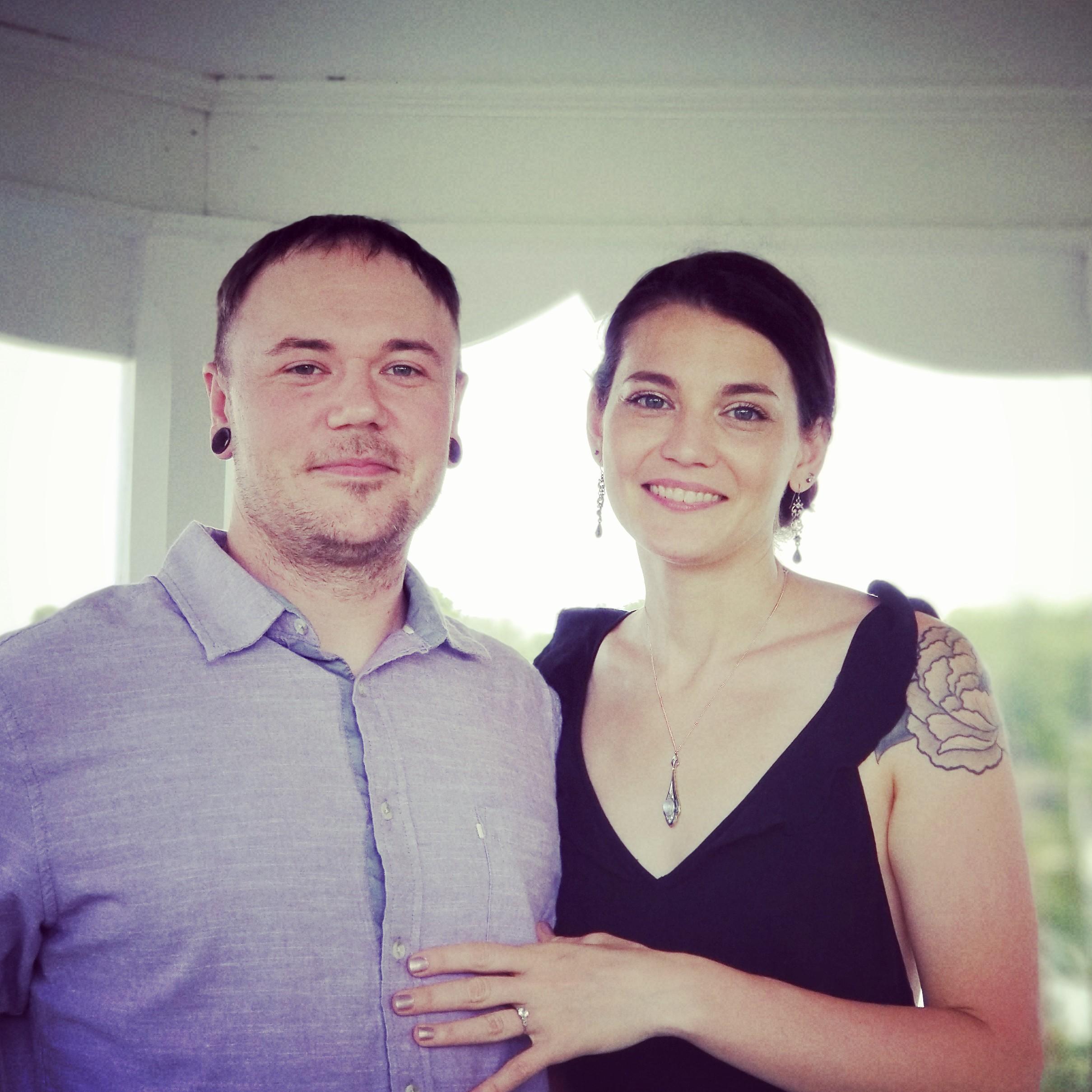 At a friend's wedding in York Maine