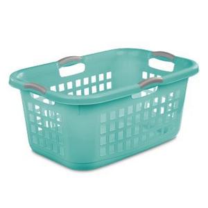 Laundry baskets Bushel Ultra Aqua Chrome - Sterilite