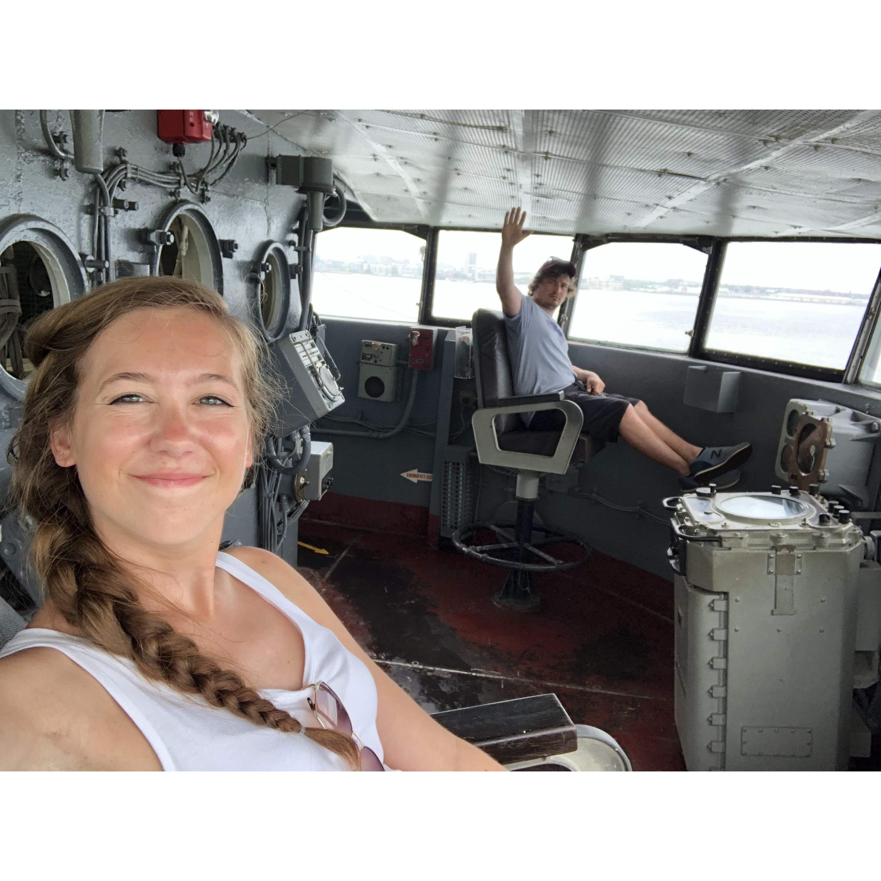 USS Yorktown in Charleston, South Carolina ~ 2020