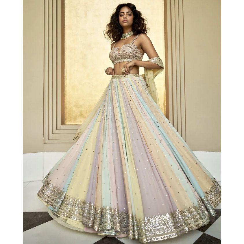Example sangeet lehenga