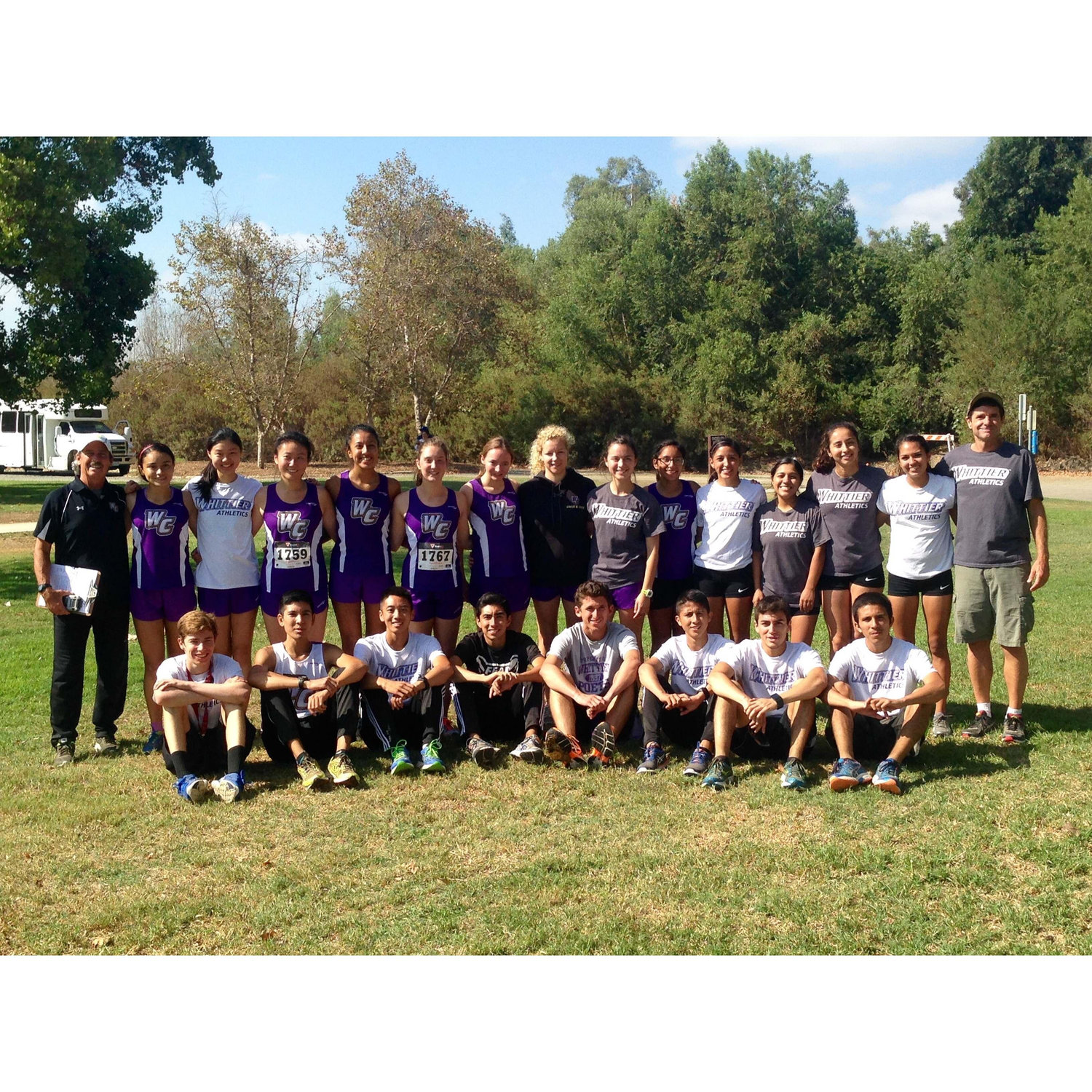 We first met on our college cross country/track team