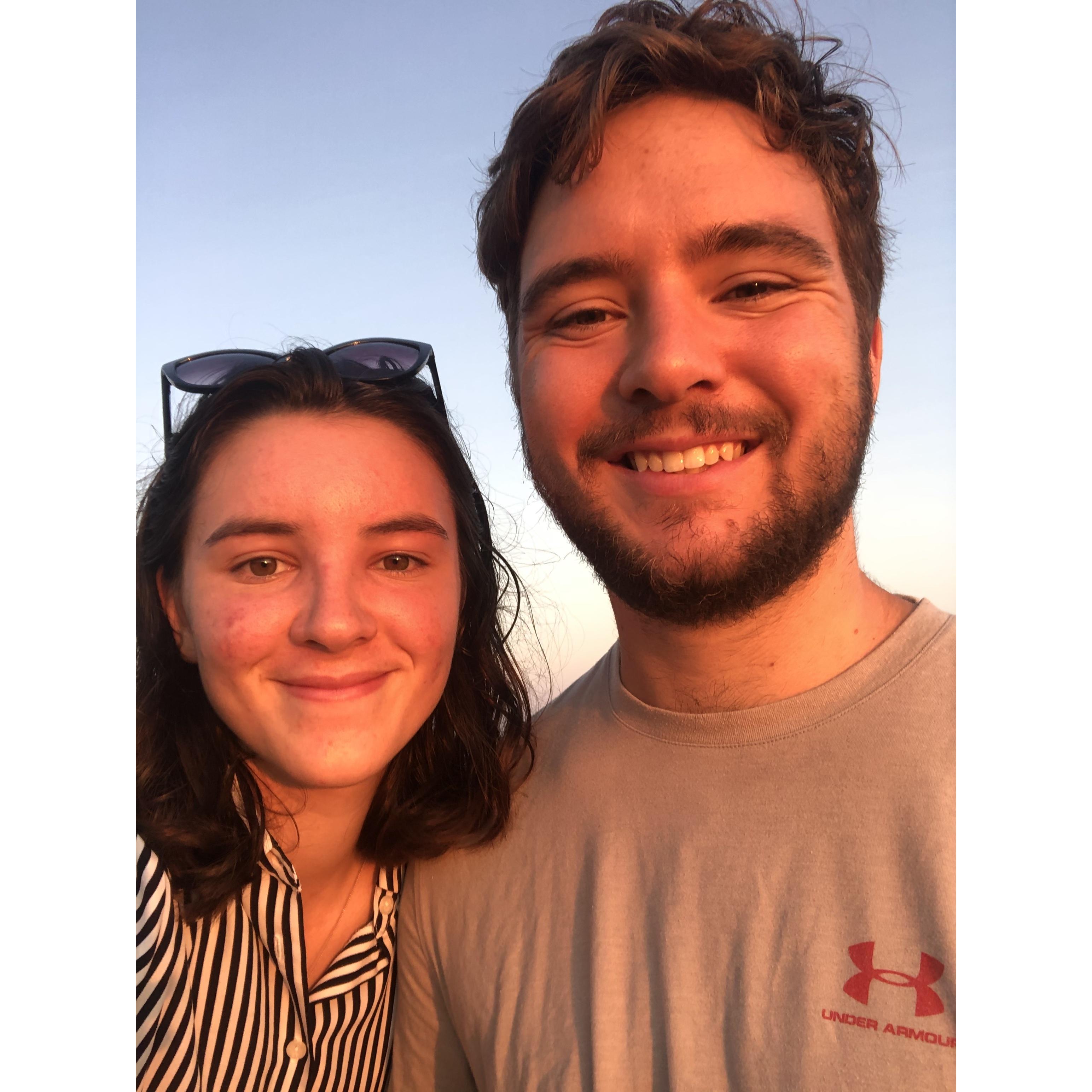 Ben's first Rhode Island vacation, 2020.