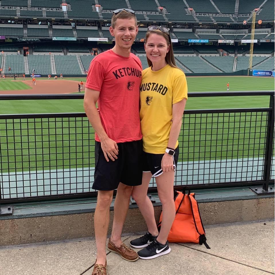 Condiments night at Camden Yards