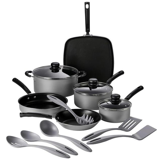 Tramontina Primaware 15 pc Nonstick Cookware Set - Silver, 80143/035DS