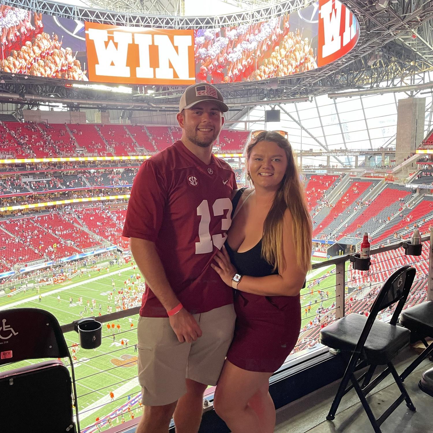 Alabama fans take on Atlanta!