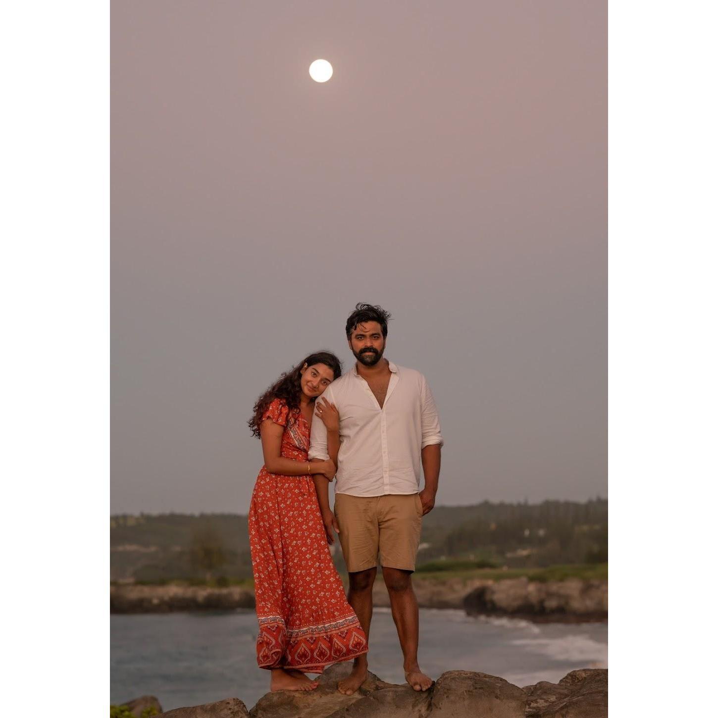 Fun fact: we actually missed the photographer Ajesh had set up so our proposal was a perfect, quiet moment with just the two of us. We took these pics the next day!