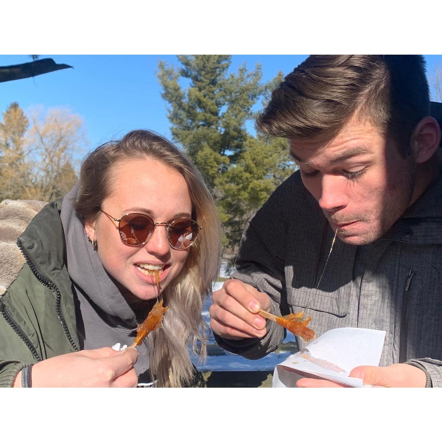 Maple syrup date - March 2020