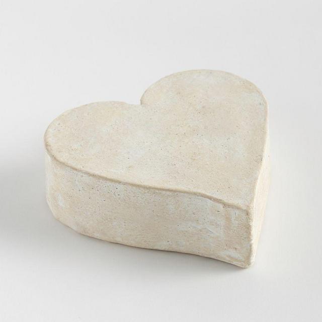 Artisan Heart, Large, White