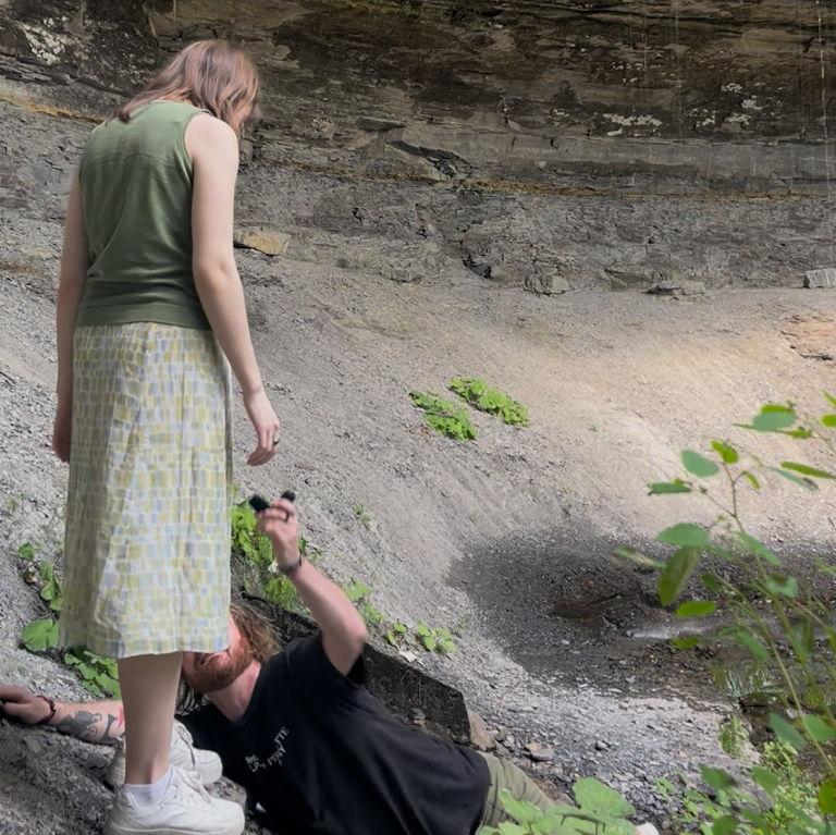 Canyon insisted on doing this and says it's their favorite picture of their proposal