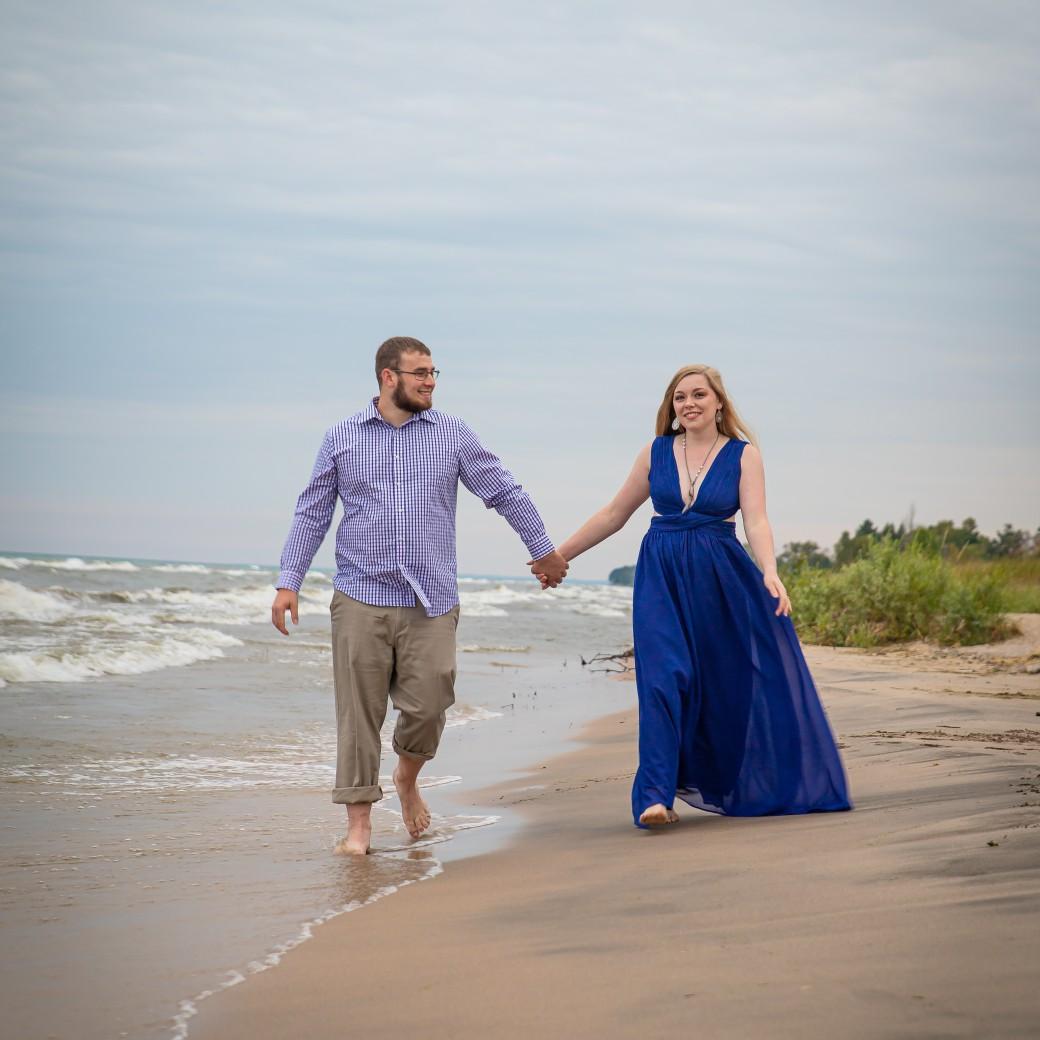 Taylor and Nathan engagement photos. September 9, 2019