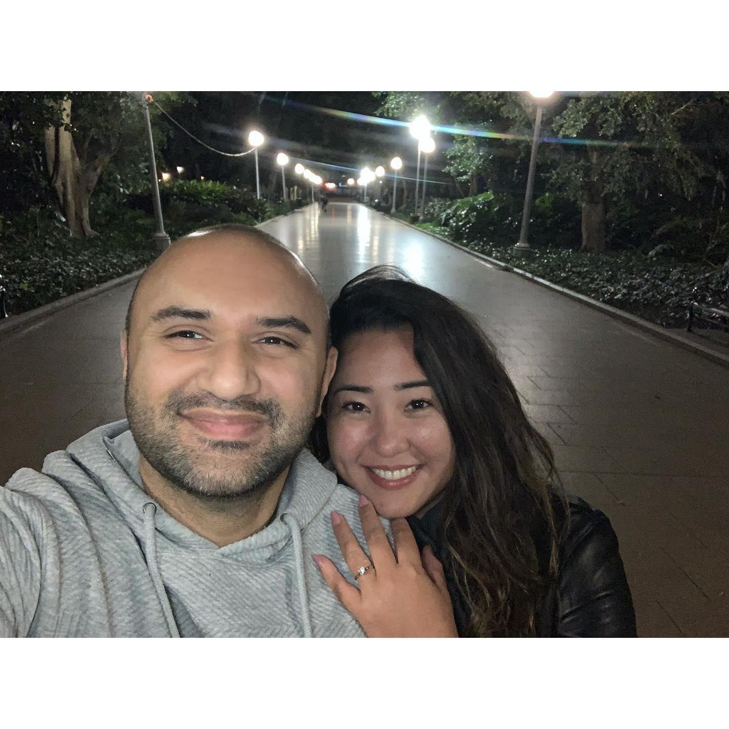 When she finally said "I do!" 💍