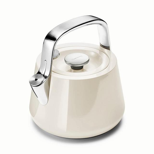 Oggi Stainless Steel Whistling Tea Kettle (olive)