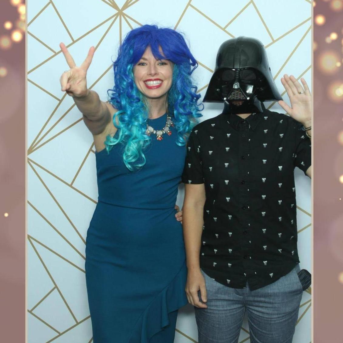 Being super cool!