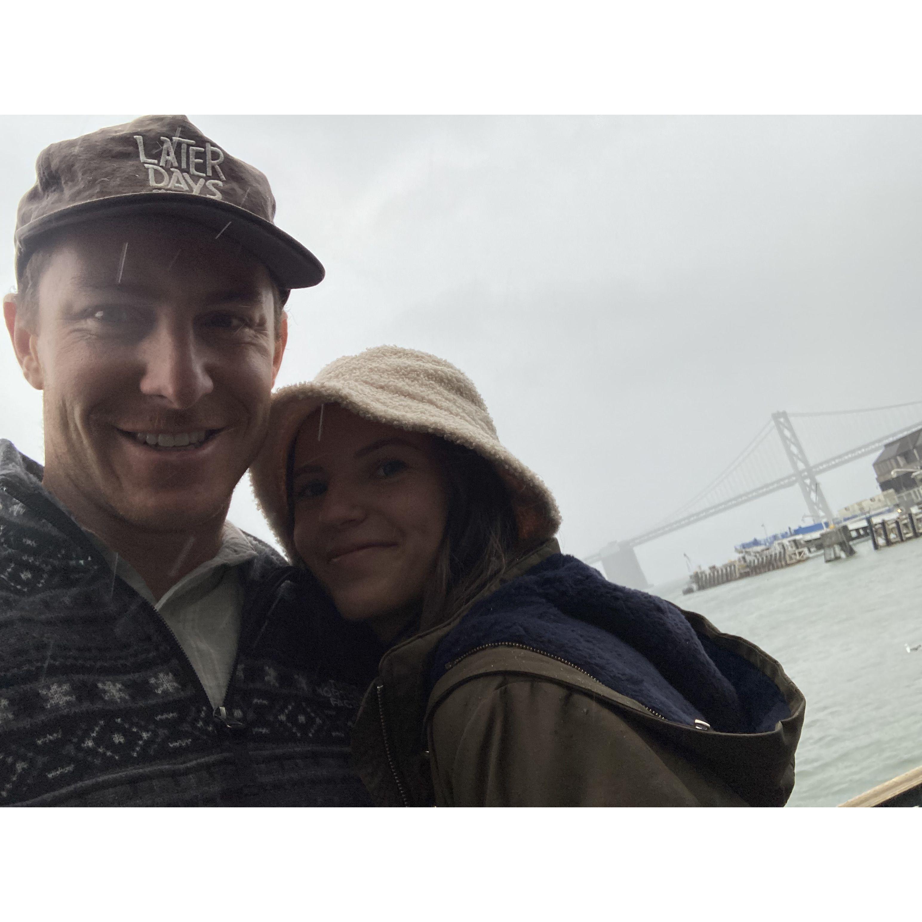 Our first trip together to San Francisco