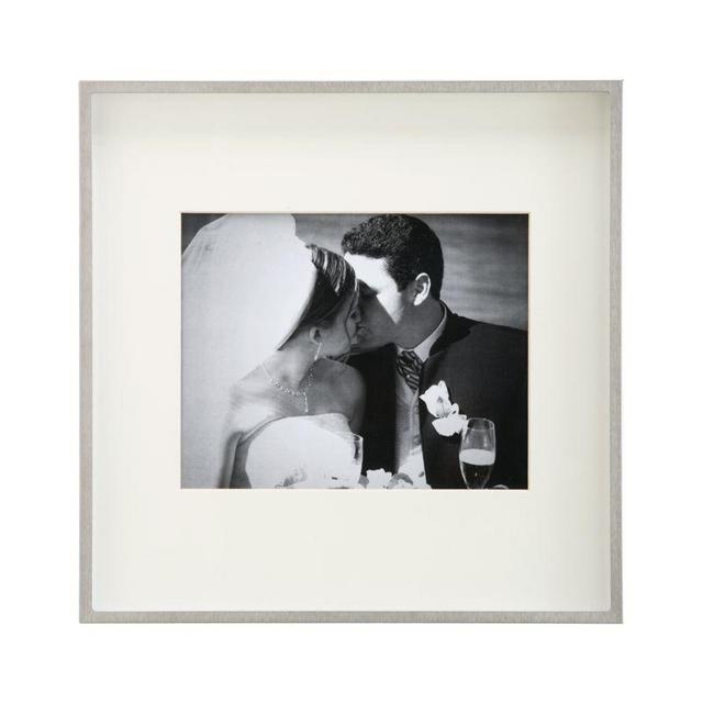 Brushed Silver 8x10 Wall Frame