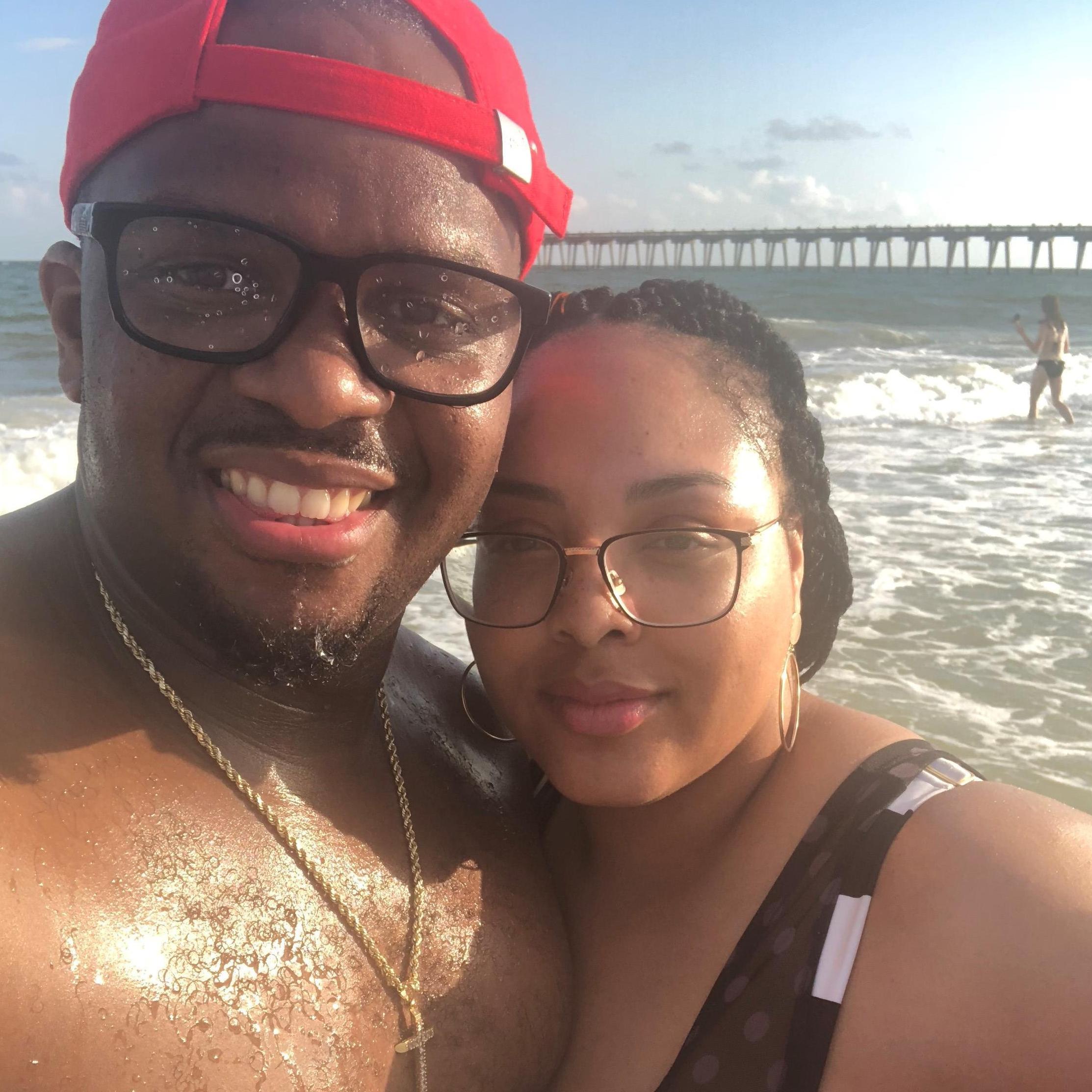 Enjoying Destin Beach together!