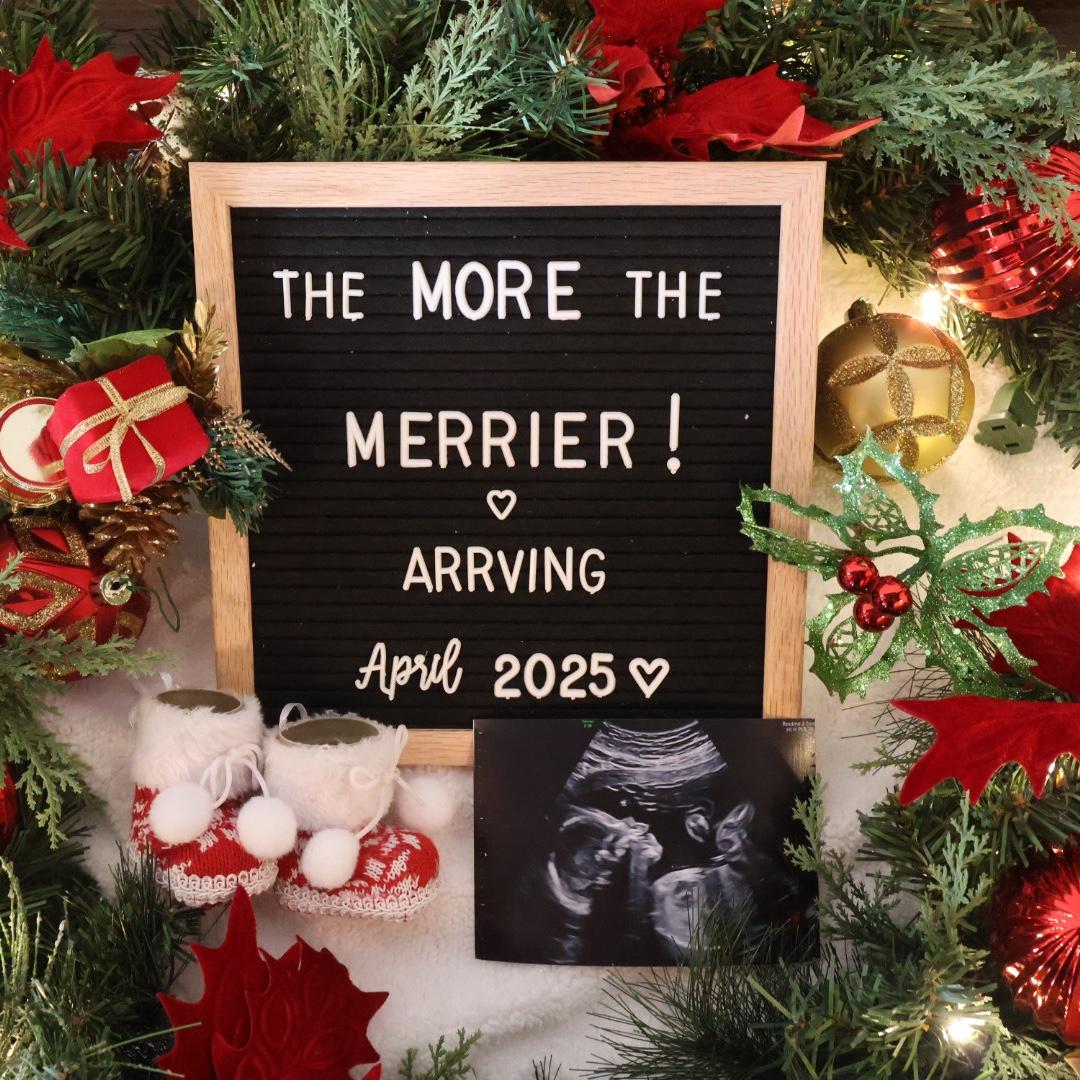 Announcing our second baby, cielo ❤️