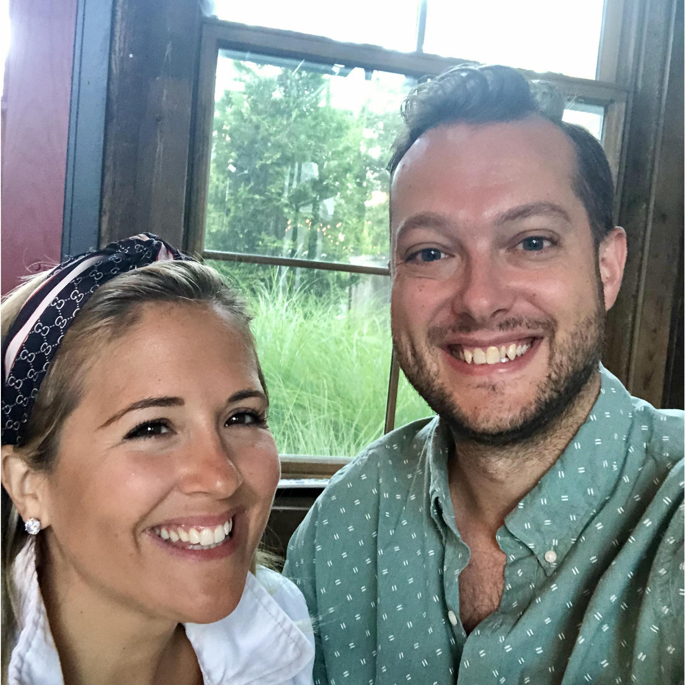 Celebrating Ben's 36th birthday at The Barn in Columbus!