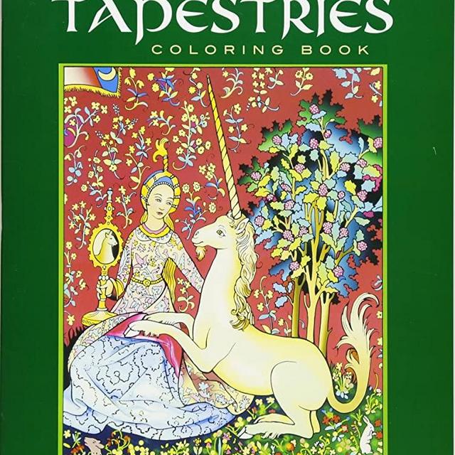 Medieval Tapestries Coloring Book (Dover Fashion Coloring Book)