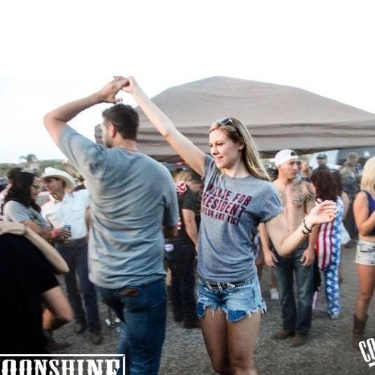 2 Stepping at a Country Concert