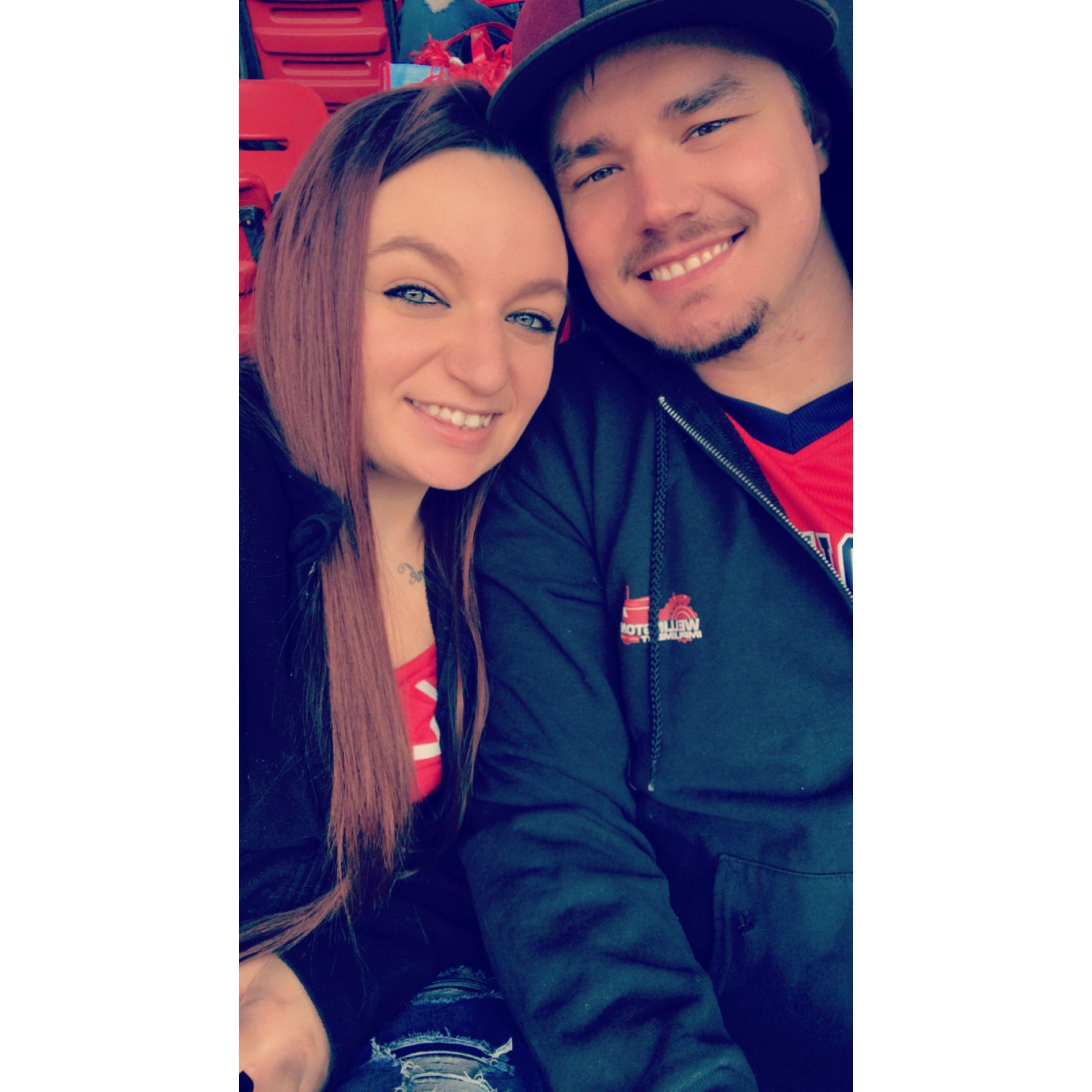 Our very first photo together! 4-28-2019