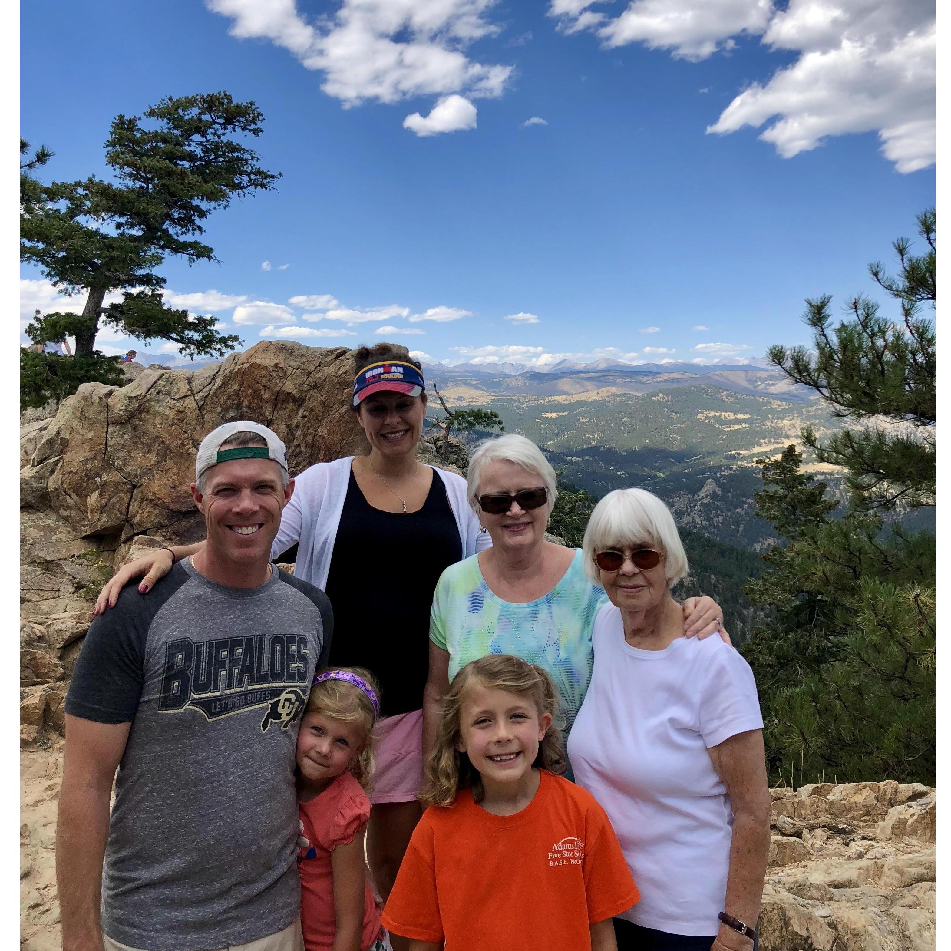 Hiking with Grandma Betty and Great Grandma Thelma Summer 2018