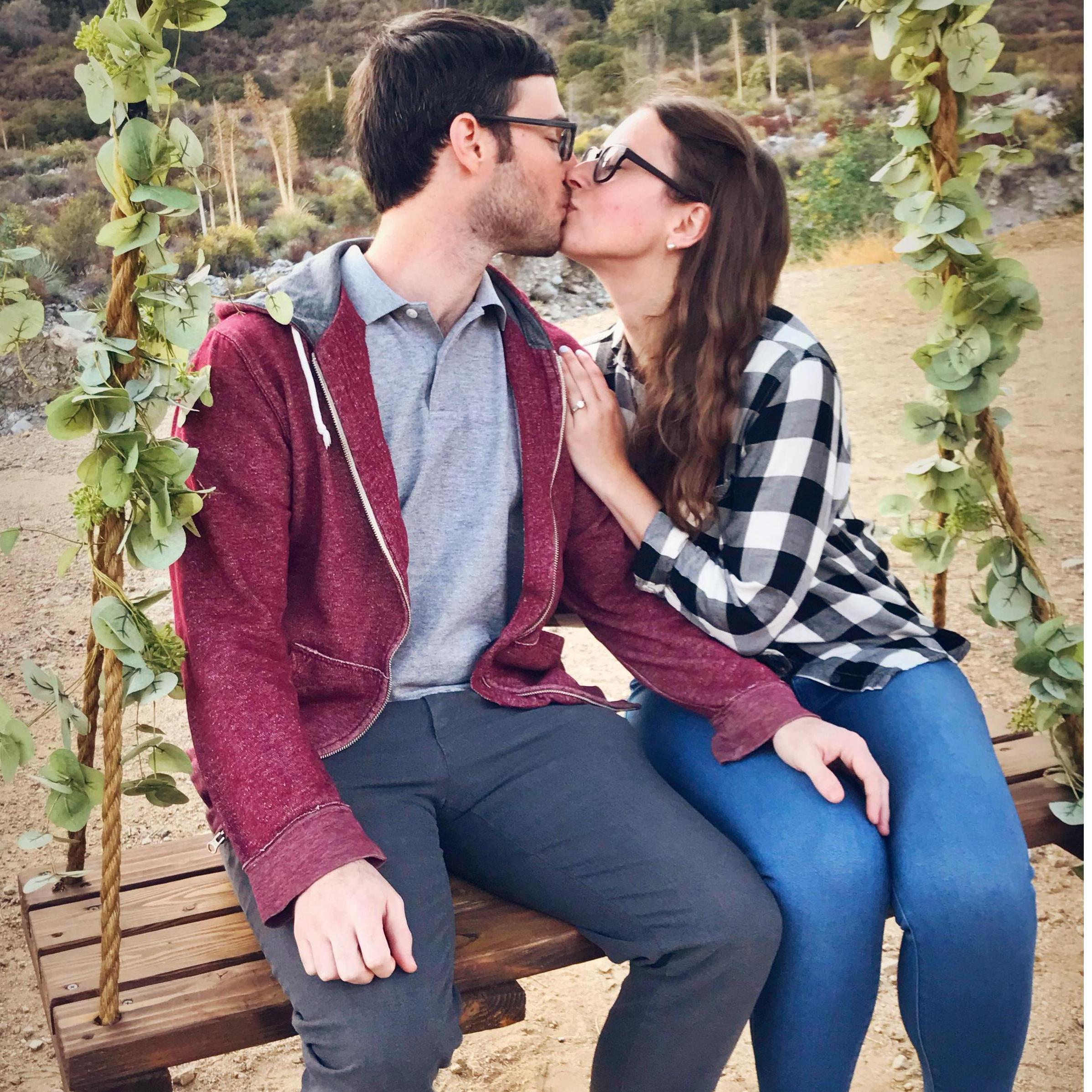 The one where Ali made Scott kiss her on Sweet Pea Ranch's swing