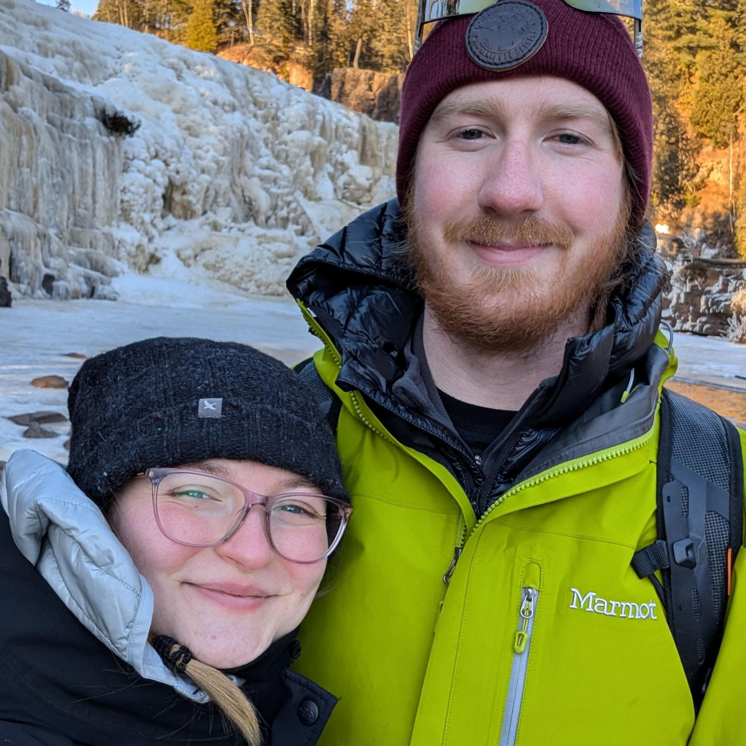 Frozen Gooseberry Falls