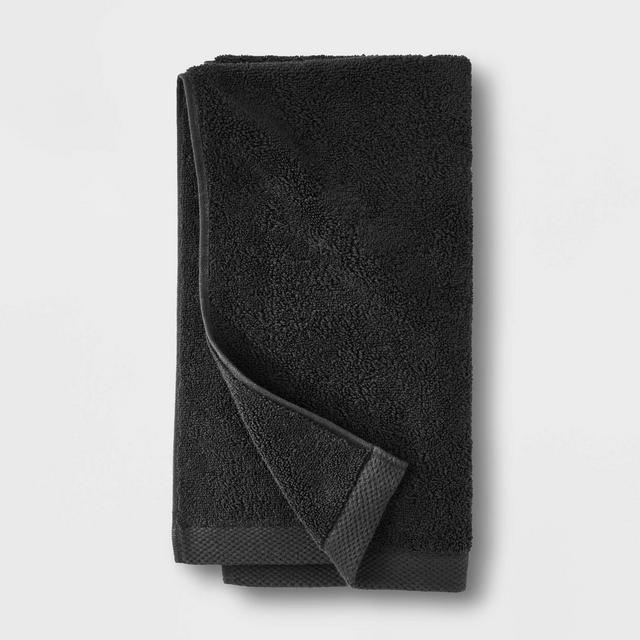 Organic Hand Towel Black - Casaluna™