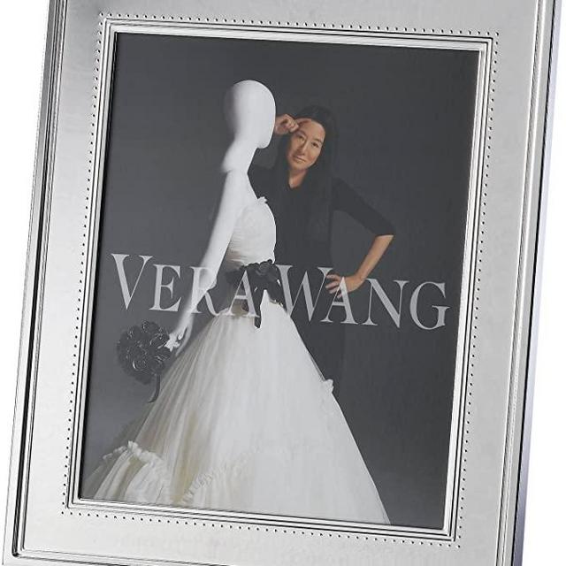 Vera Wang by Wedgwood Grosgrain 8-Inch by 10-Inch Frame