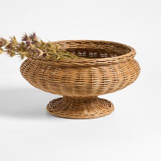Alford Woven Rattan Centerpiece Bowl