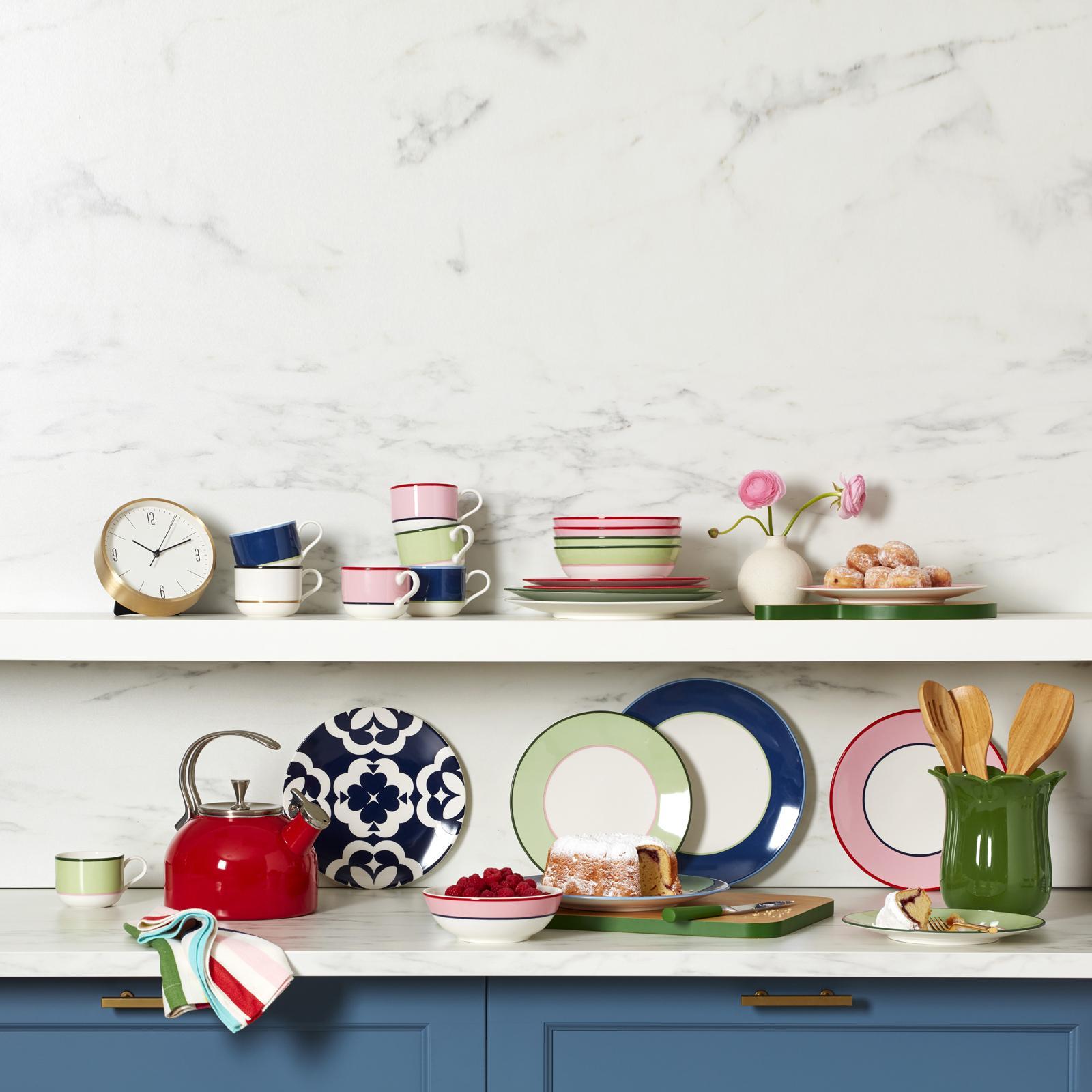kate spade new york, Make It Pop 8-Piece Cup & Saucer Set | Zola