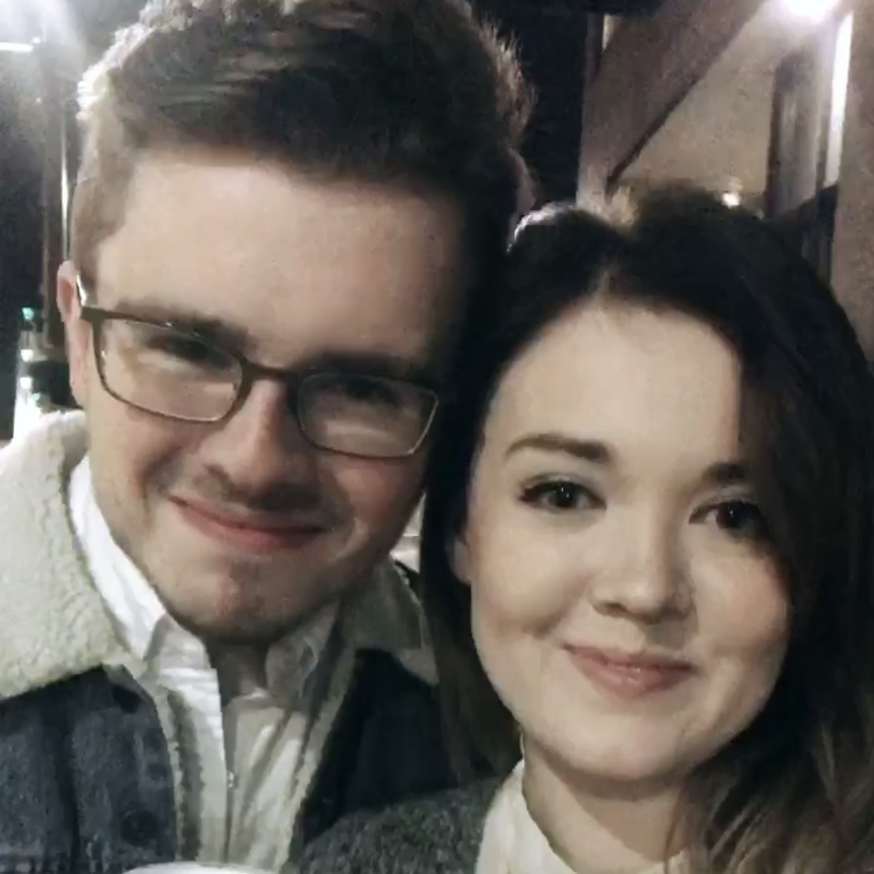 Our one year anniversary.