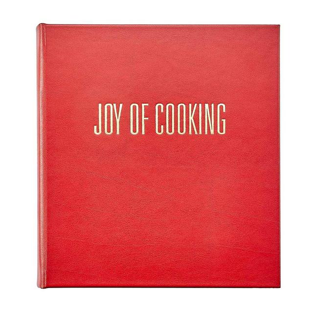"The Joy of Cooking" Cookbook, Red Leather Edition