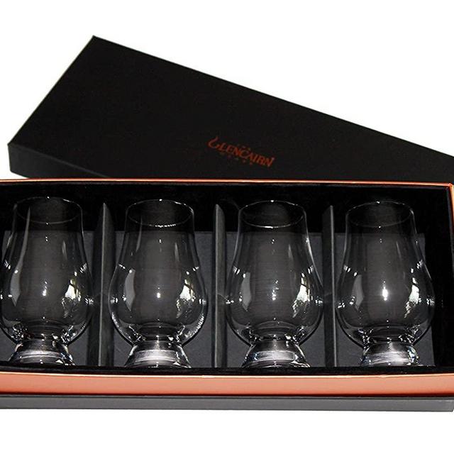 Glencairn Whisky Glass: Set of 4 in Deluxe Velvet Gift Box