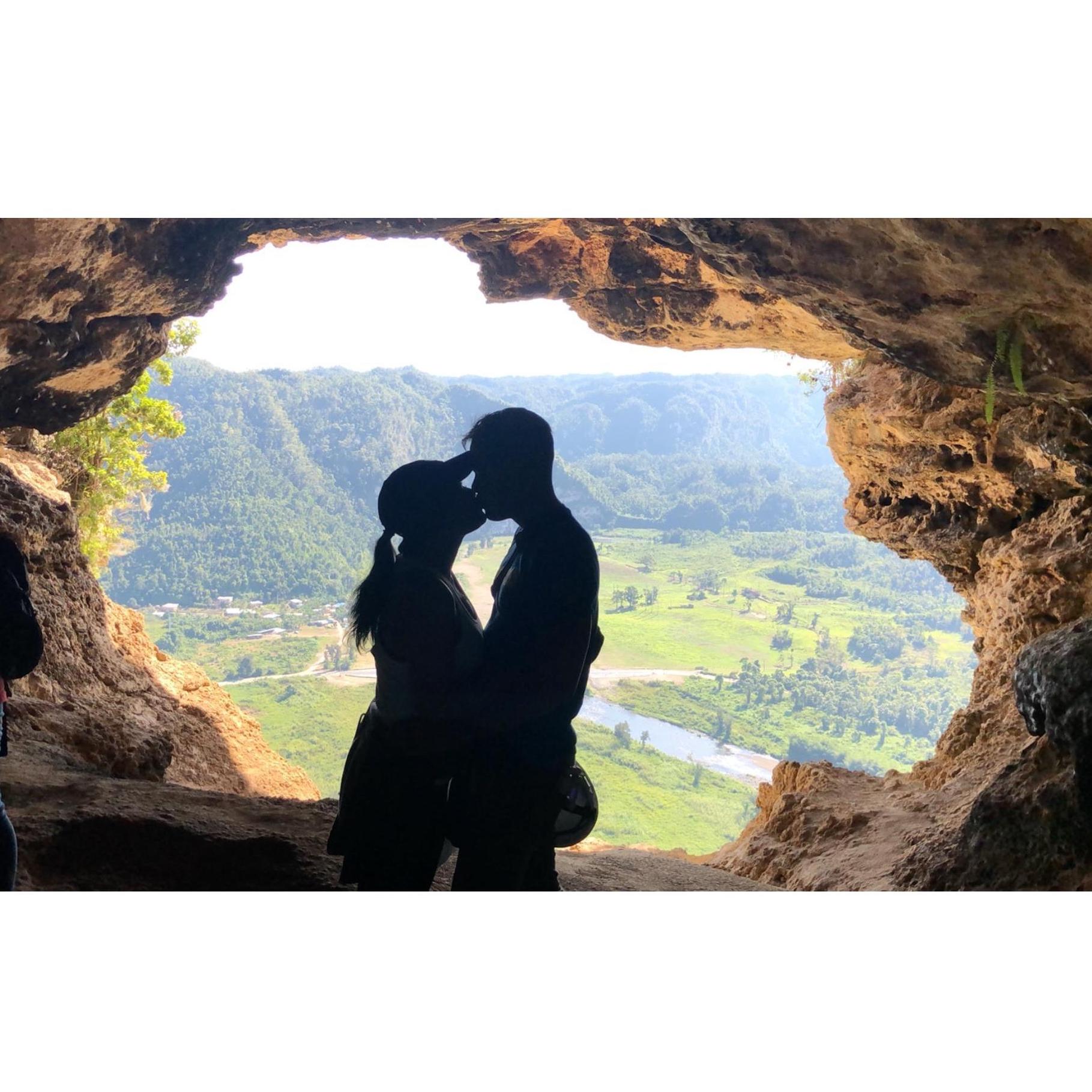 Puerto Rico. Window cave