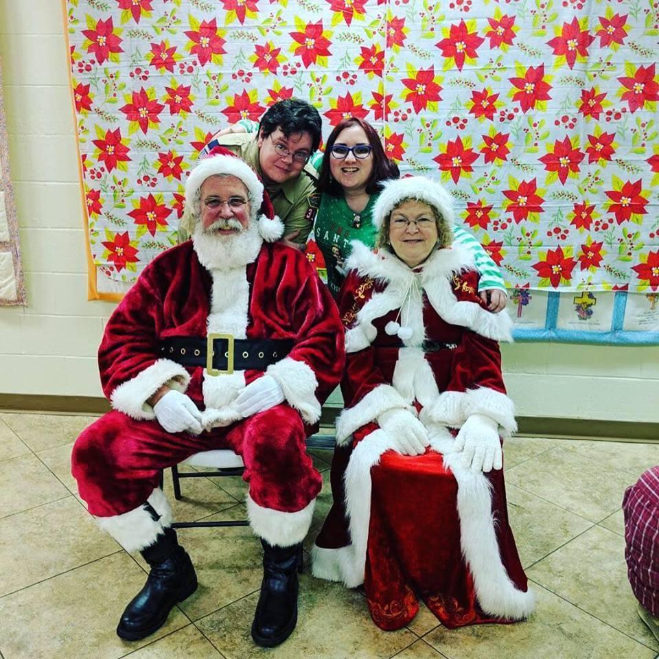 scouts santa visit